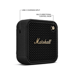 Marshall Willen II Portable Bluetooth Speaker - Black/Brass - Black