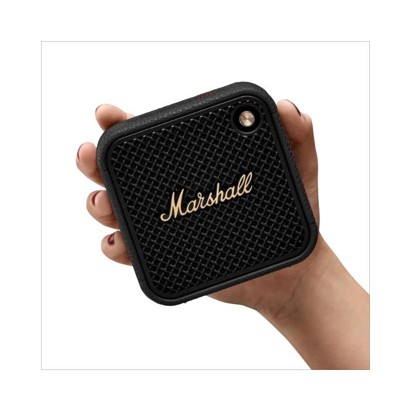 Marshall Willen II Portable Bluetooth Speaker - Black/Brass - Black