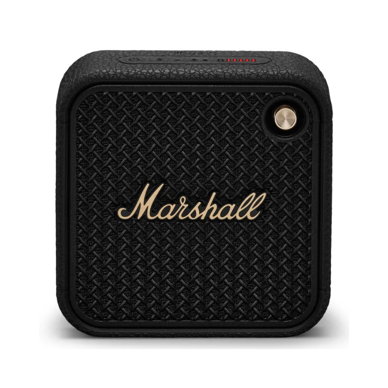 Marshall Willen II Portable Bluetooth Speaker - Black/Brass - Black