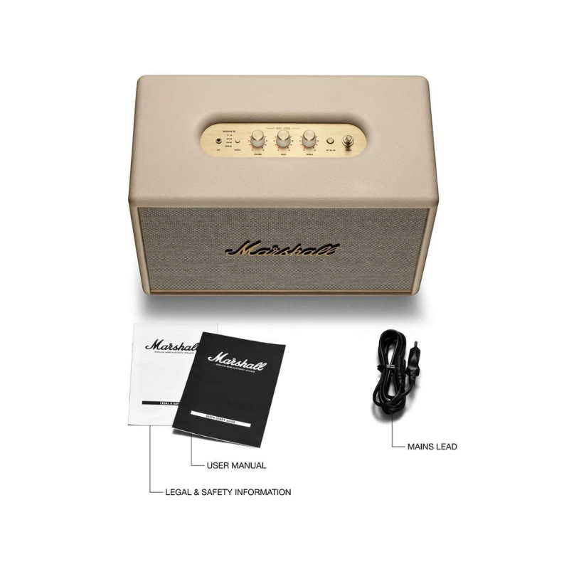 Marshall Woburn III Bluetooth Speaker - Cream - Cream