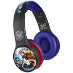 Marvel Avengers Bluetooth Headphones with dB Switch Function - Blue - Audio