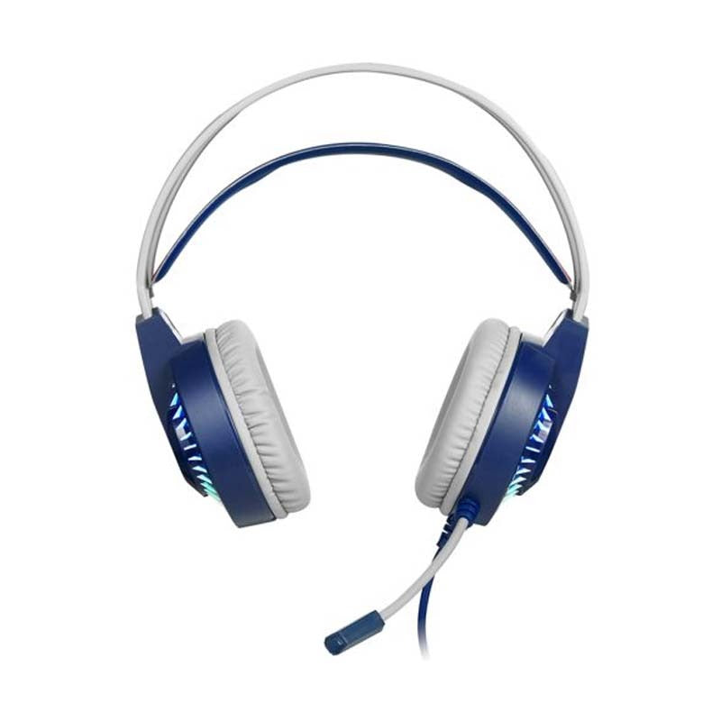 Marvel Avengers Wired Gaming Headphones with Mic - White/Blue