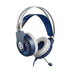 Marvel Avengers Wired Gaming Headphones with Mic - White/Blue