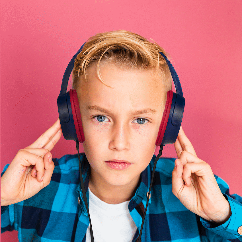 Marvel Spider-Man Wired Headphones with Stickers - Red - Audio