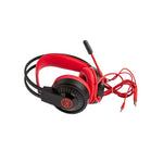 Marvel Spiderman Wired Gaming Headphone with Boom Mic - Black / Red