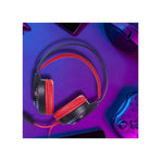 Marvel Spiderman Wired Gaming Headphone with Boom Mic - Black / Red