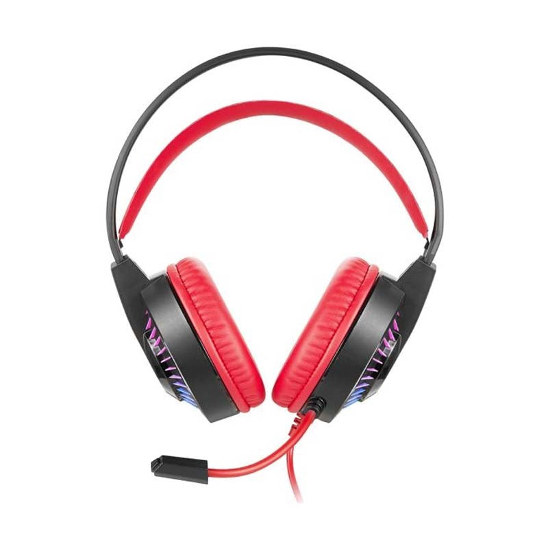 Marvel Spiderman Wired Gaming Headphone with Boom Mic - Black / Red