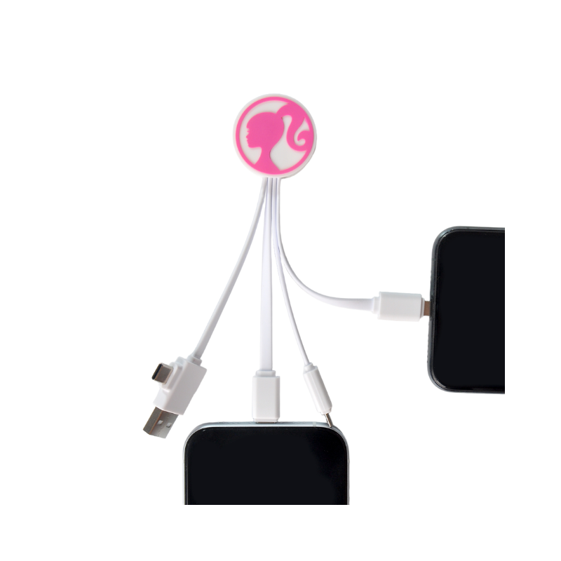 Mattel: Barbie 5-In1 Cable - White - White