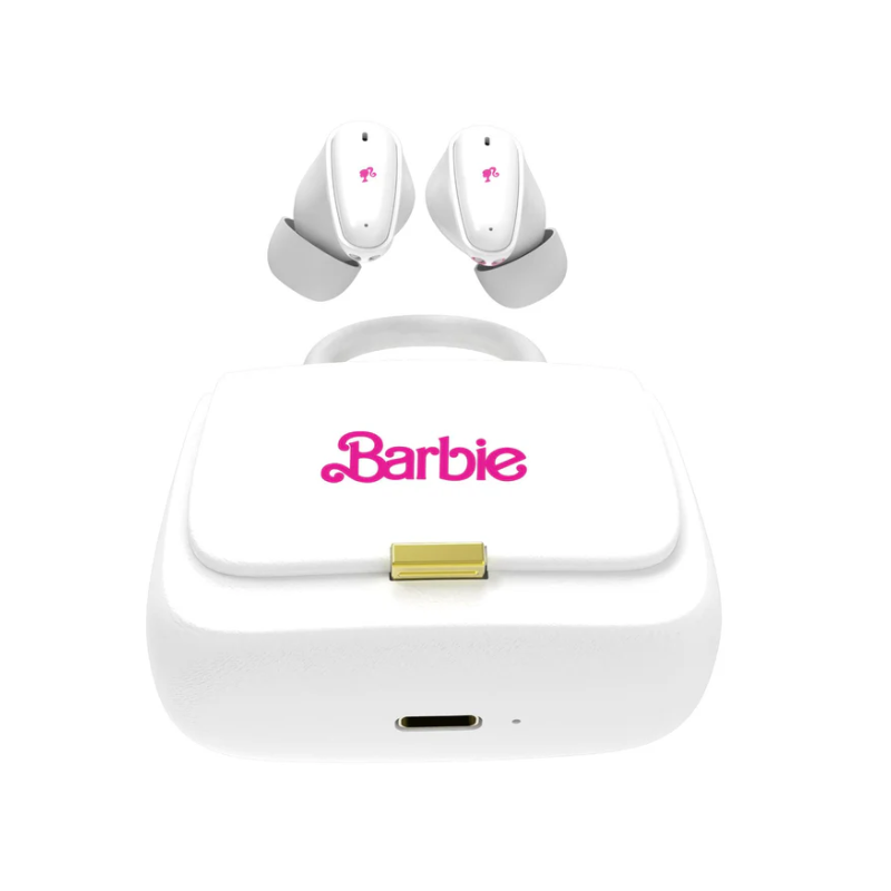 Mattel: Barbie Bag True Wireless Earbuds - White - White