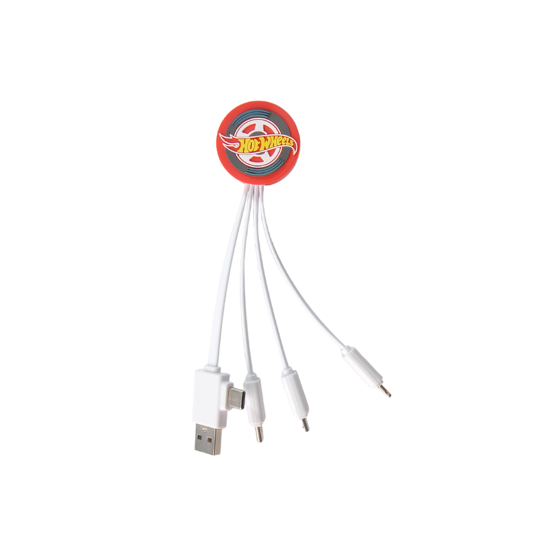 Mattel: Hot Wheels 5-In1 Cable â€“ White - White