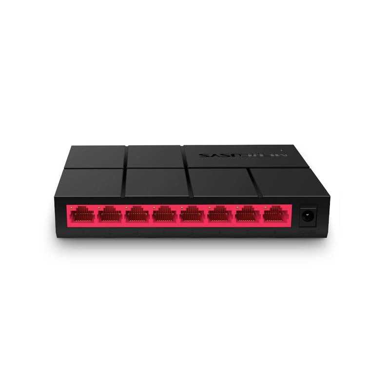 Mercusys 8 Port 10/100/1000Mbps Desktop Switch - Black