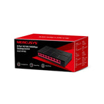 Mercusys 8 Port 10/100/1000Mbps Desktop Switch - Black