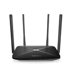 Mercusys AC12G AC1300 Wireless Dual Band Gigabit Router - Black - Black