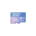 SanDisk Creator MicroSDXC 128GB UHS-I Memory Card With Adapter