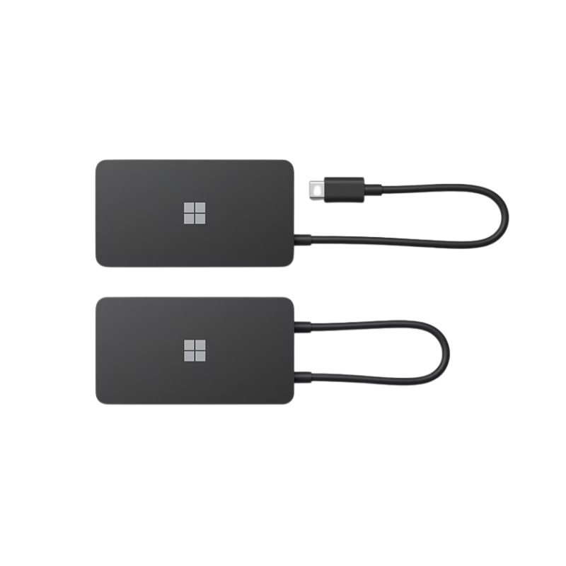 Microsoft Surface USB-C Travel Hub - Black - Black