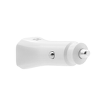 Mobile Bits 36W Dual USB A & Type-C Car Charger - White - White