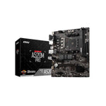 MSI A520M-Pro AMD AM4 MATX Gaming Motherboard - Black - Black