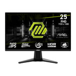 MSI MAG 255F E20 25’’ FHD 200Hz Rapid IPS Gaming Monitor - Black