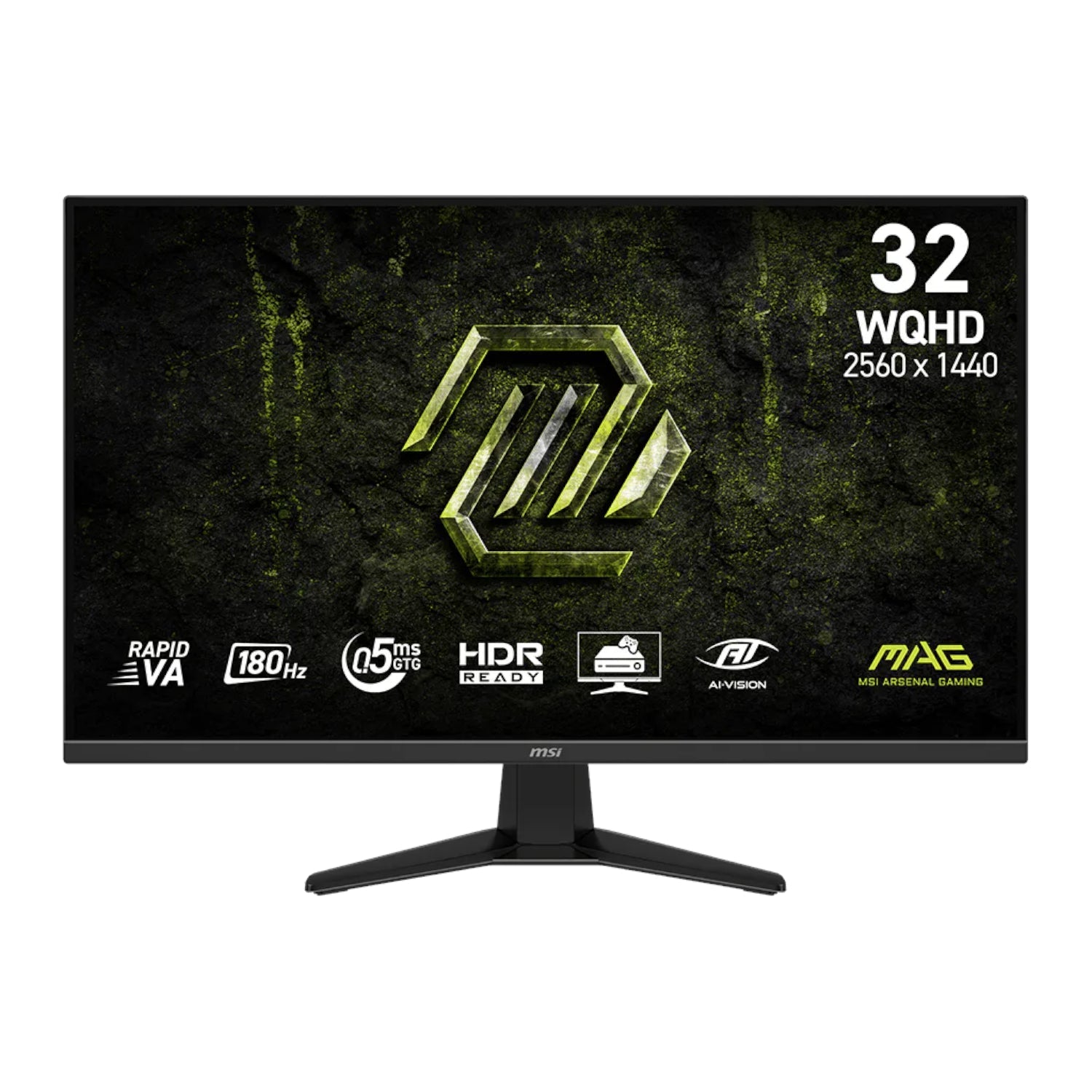 MSI MAG 325QF E18V 32’’ WQHD 180Hz VA Gaming Monitor - Black