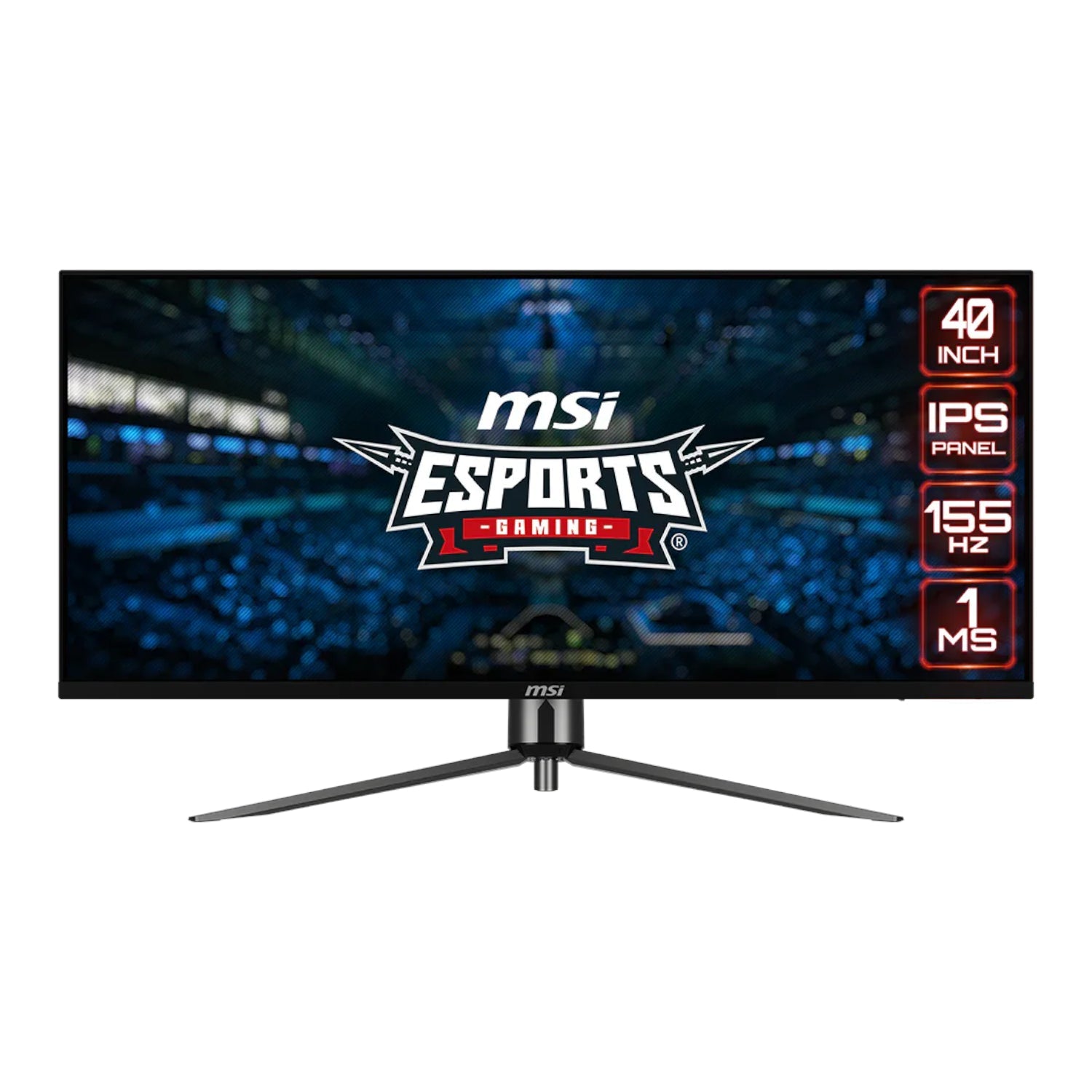 MSI MAG 401QR 40’’ UWQHD 155Hz Ultra Wide Gaming Monitor - Black