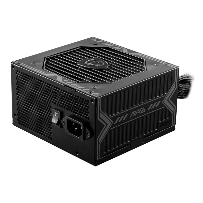 MSI Mag A750BN PCIe 5 80Plus Bronze 750W Non-modular Power Supply - Black