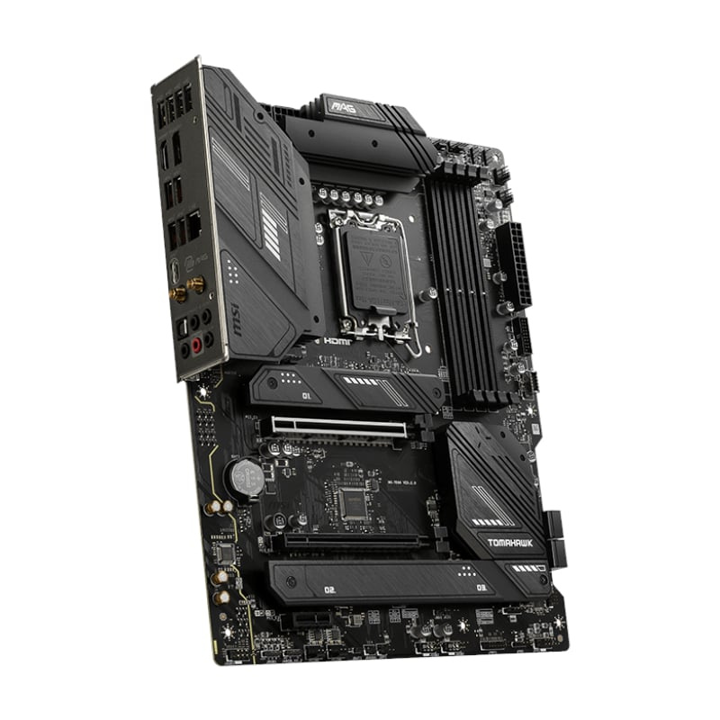 MSI Mag B760 Tomahawk WIFI DDR5 Intel LGA1700 ATX Gaming Motherboard - Black