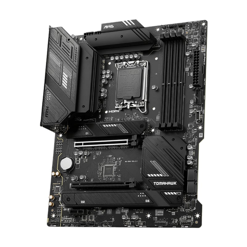 MSI Mag B760 Tomahawk WIFI DDR5 Intel LGA1700 ATX Gaming Motherboard - Black