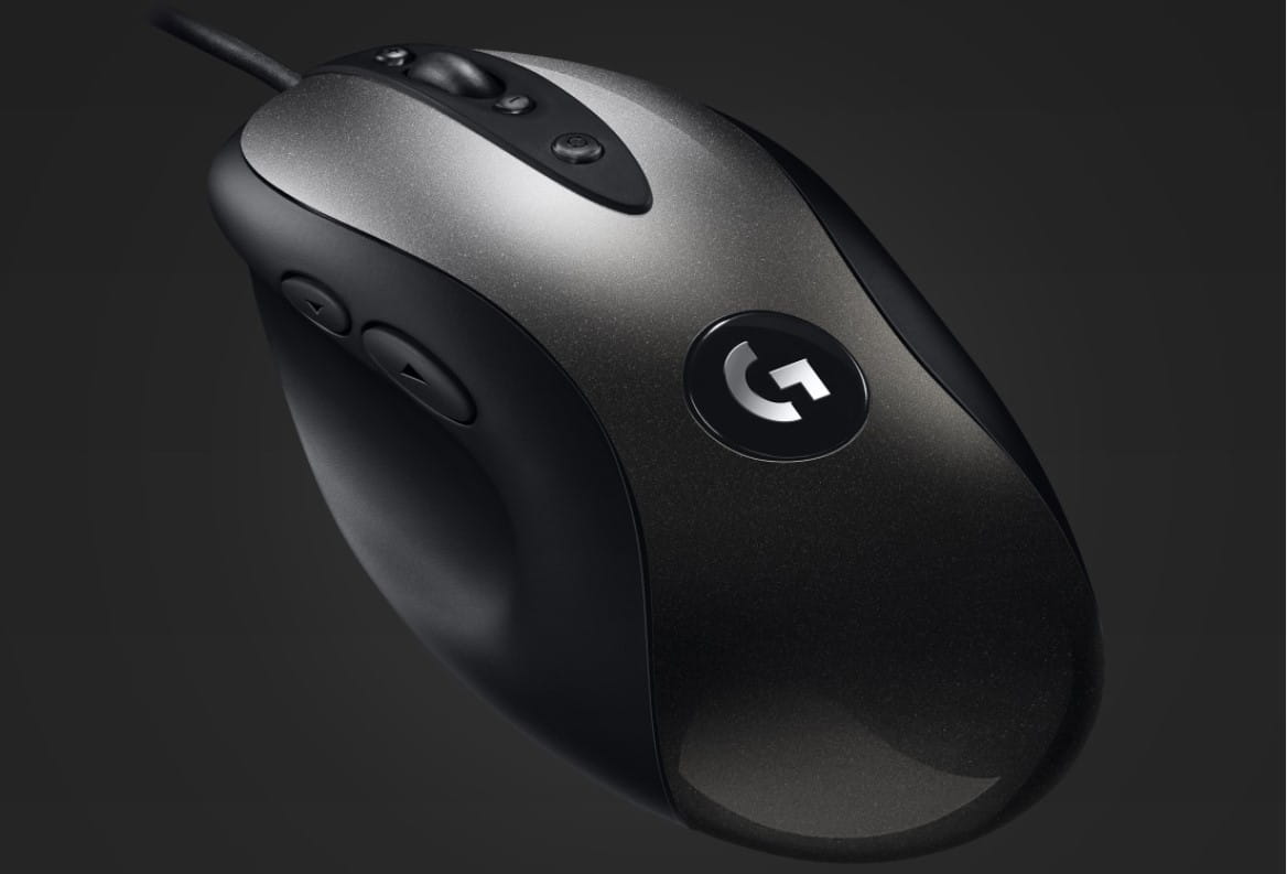 Logitech G MX518 Wired Gaming Mouse - Black