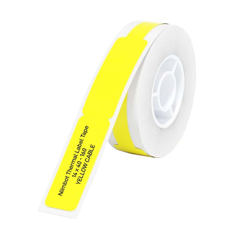 Niimbot D11/110/101 12.5x109mm Thermal Label Tape - Yellow - Yellow