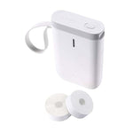 Niimbot D11 Portable Bluetooth Thermal Label Printer - White - White
