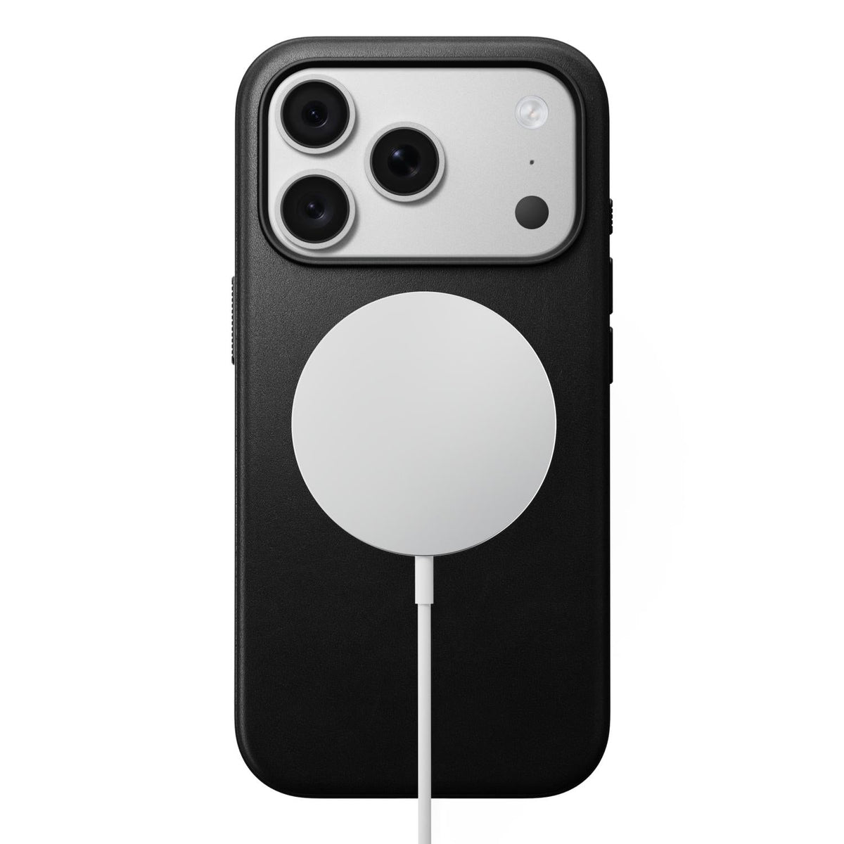 NOMAD Mag Modern Leather Case For Apple iPhone 18 Pro / 17 Pro - Black - Black