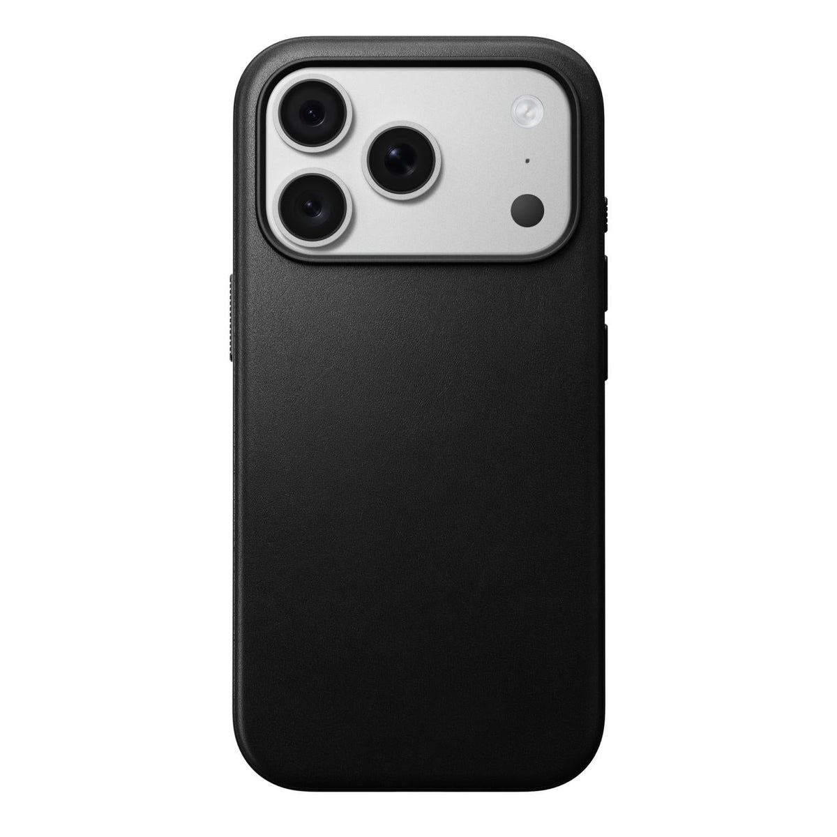 NOMAD Mag Modern Leather Case For Apple iPhone 18 Pro / 17 Pro - Black - Black