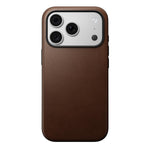 NOMAD Mag Modern Leather Case For Apple iPhone 18 Pro / 17 Pro - Brown - Brown