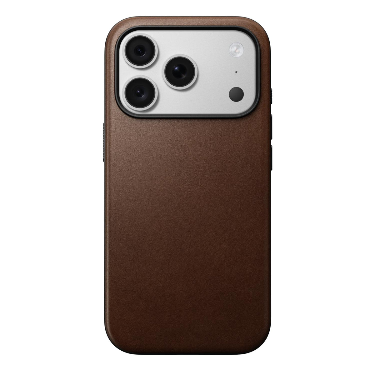 NOMAD Mag Modern Leather Case For Apple iPhone 18 Pro / 17 Pro - Brown - Brown