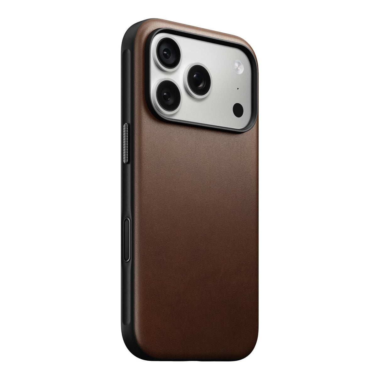NOMAD Mag Modern Leather Case For Apple iPhone 18 Pro / 17 Pro - Brown - Brown