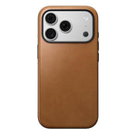 NOMAD Mag Modern Leather Case For Apple iPhone 18 Pro / 17 Pro - Tan - Tan