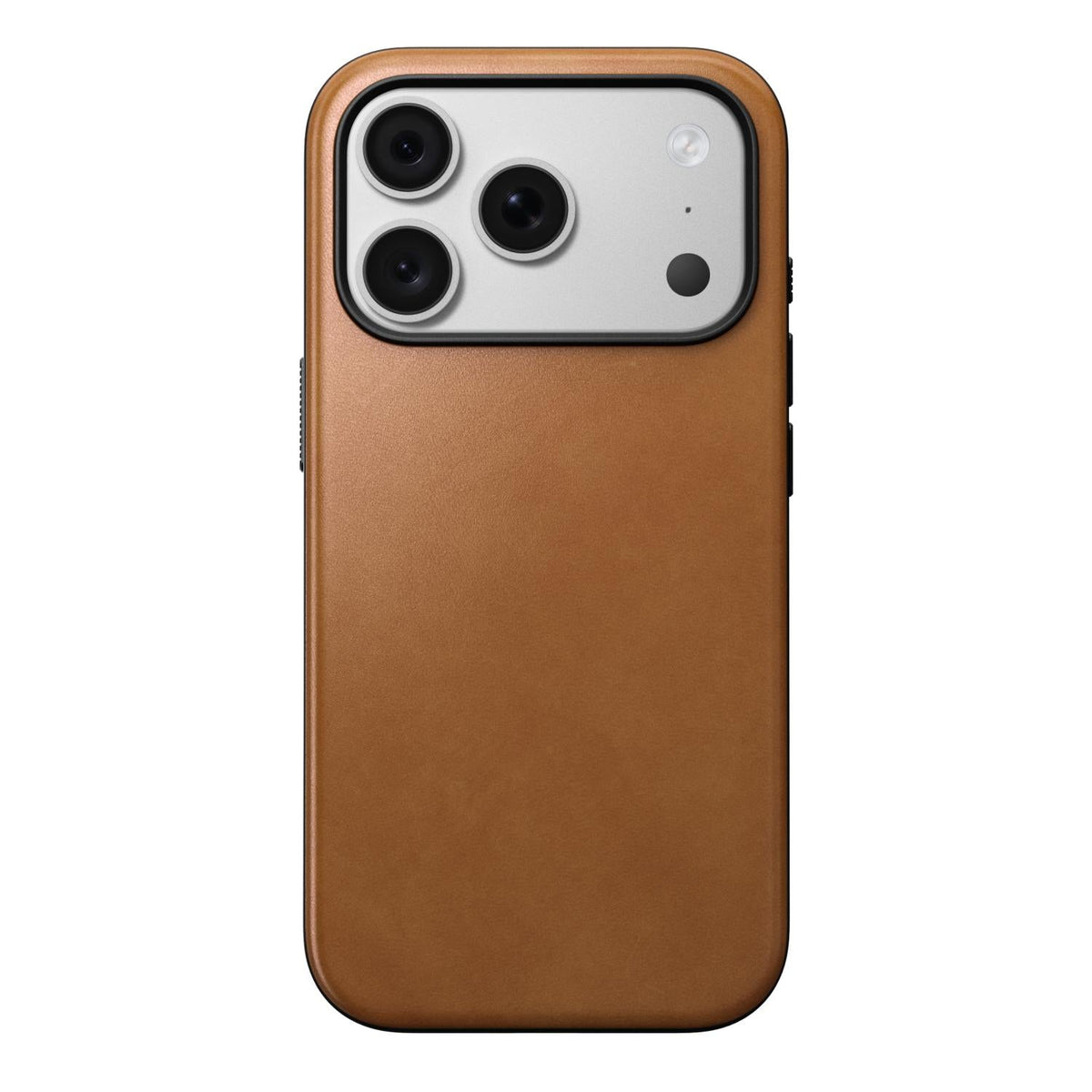 NOMAD Mag Modern Leather Case For Apple iPhone 18 Pro / 17 Pro - Tan - Tan