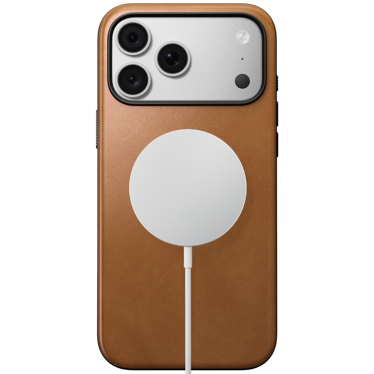 NOMAD Mag Modern Leather Case For Apple iPhone 18 Pro Max / 17 Pro Max - Tan - Tan
