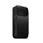 NOMAD Mag Modern Leather Folio Apple iPhone 18 Pro / 17 Pro - Black - Black