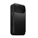 NOMAD Mag Modern Leather Folio Apple iPhone 18 Pro Max / 17 Pro Max - Black - Black
