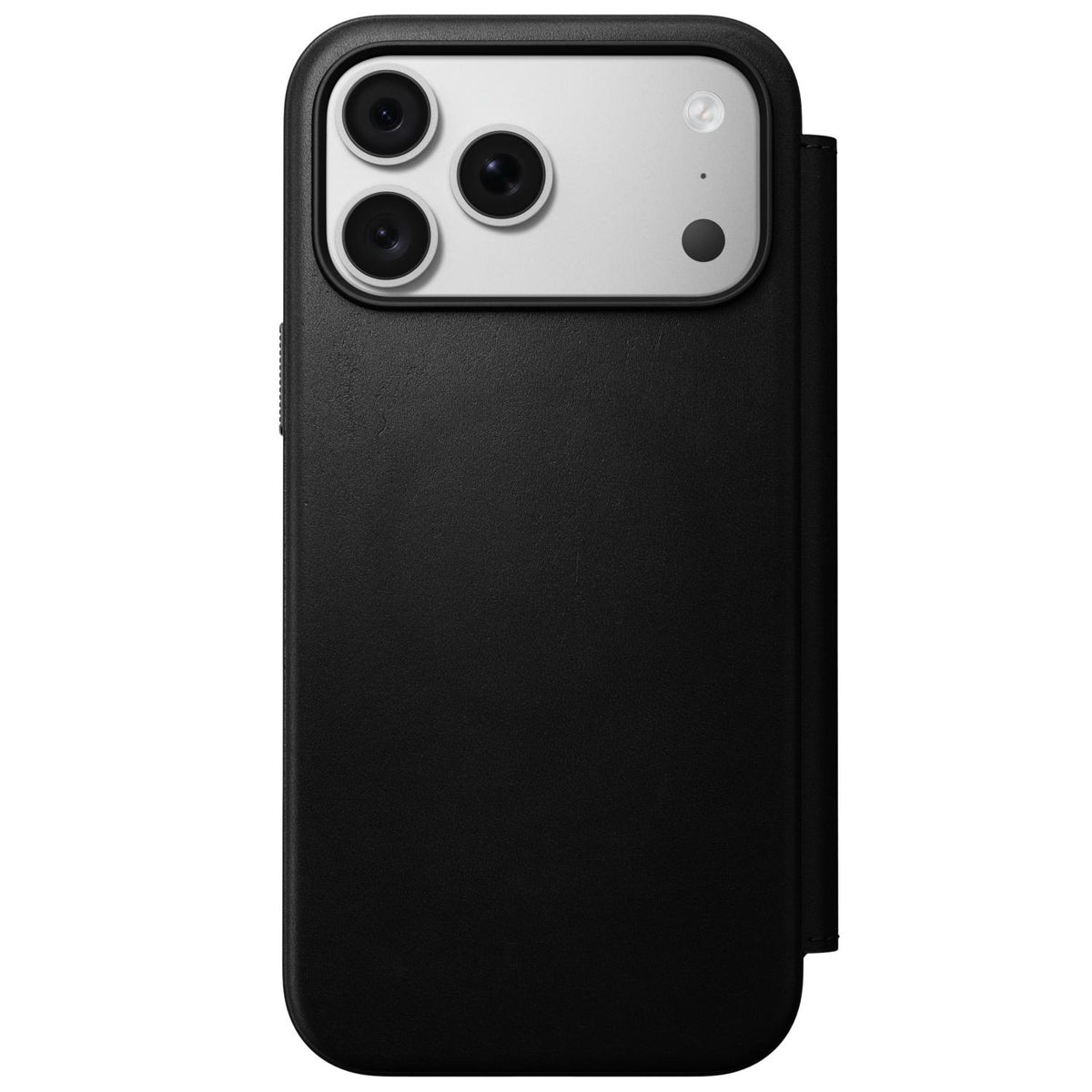 NOMAD Mag Modern Leather Folio Apple iPhone 18 Pro Max / 17 Pro Max - Black - Black