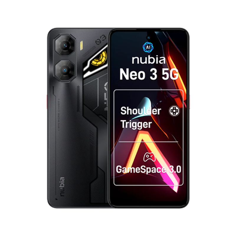 Nubia Neo 3 5G dual Sim 256GB - Black - Black