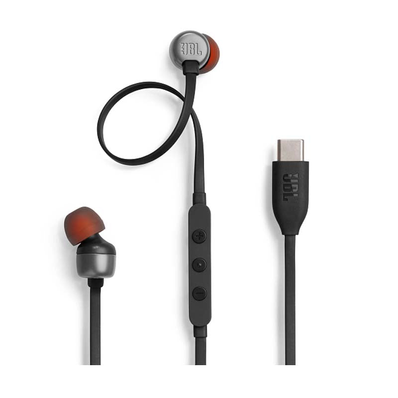 JBL Tune 310C USB Type C In-Ear Earbuds - Black