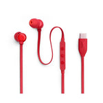 JBL Tune 310C USB Type C In-Ear Earbuds - Red