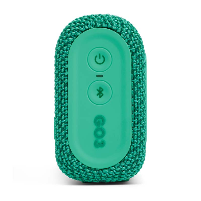 JBL Go 3 Eco Portable Waterproof Bluetooth Speaker - Green