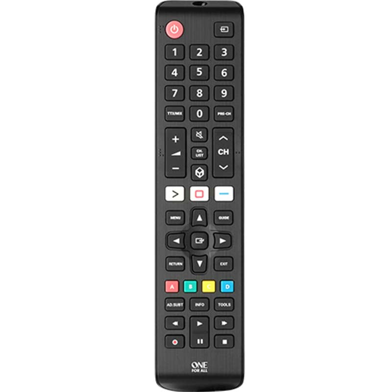 One For All Universal Samsung TV Remote - Black