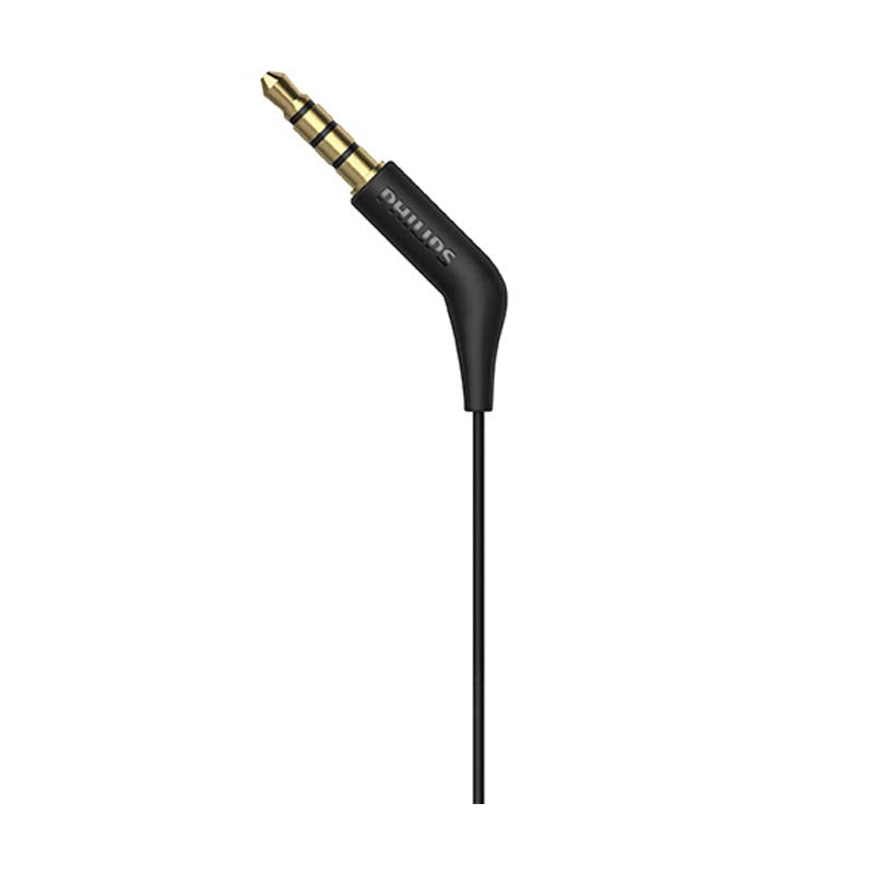Philips TAE1105 In-Ear Wired Earbuds With Mic - Black