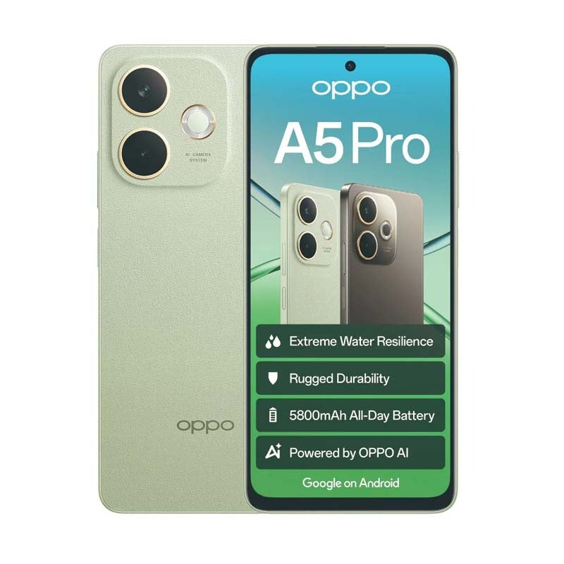 Oppo A5 Pro 4G Dual Sim 256GB - Green - Green