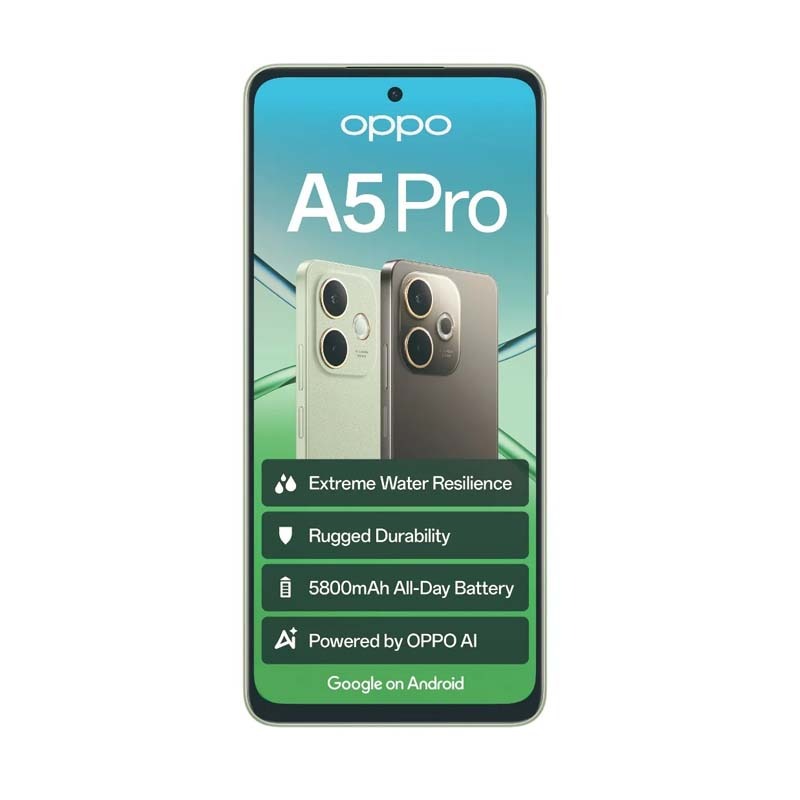 Oppo A5 Pro 4G Dual Sim 256GB - Green - Green