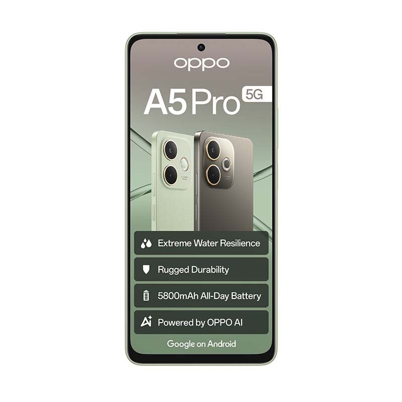 Oppo A5 Pro 5G Dual Sim 256GB - Green - Green